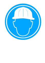 Hard hat sign